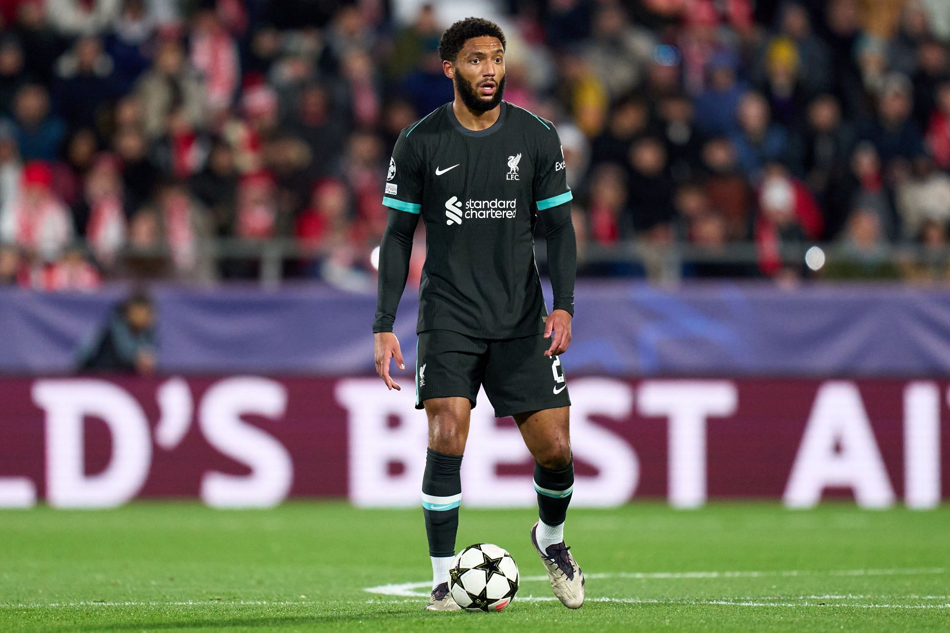 Joe Gomez in action